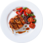 Salmon Beef Stack