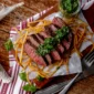 Chimichurri Ribeye Steak Dinner